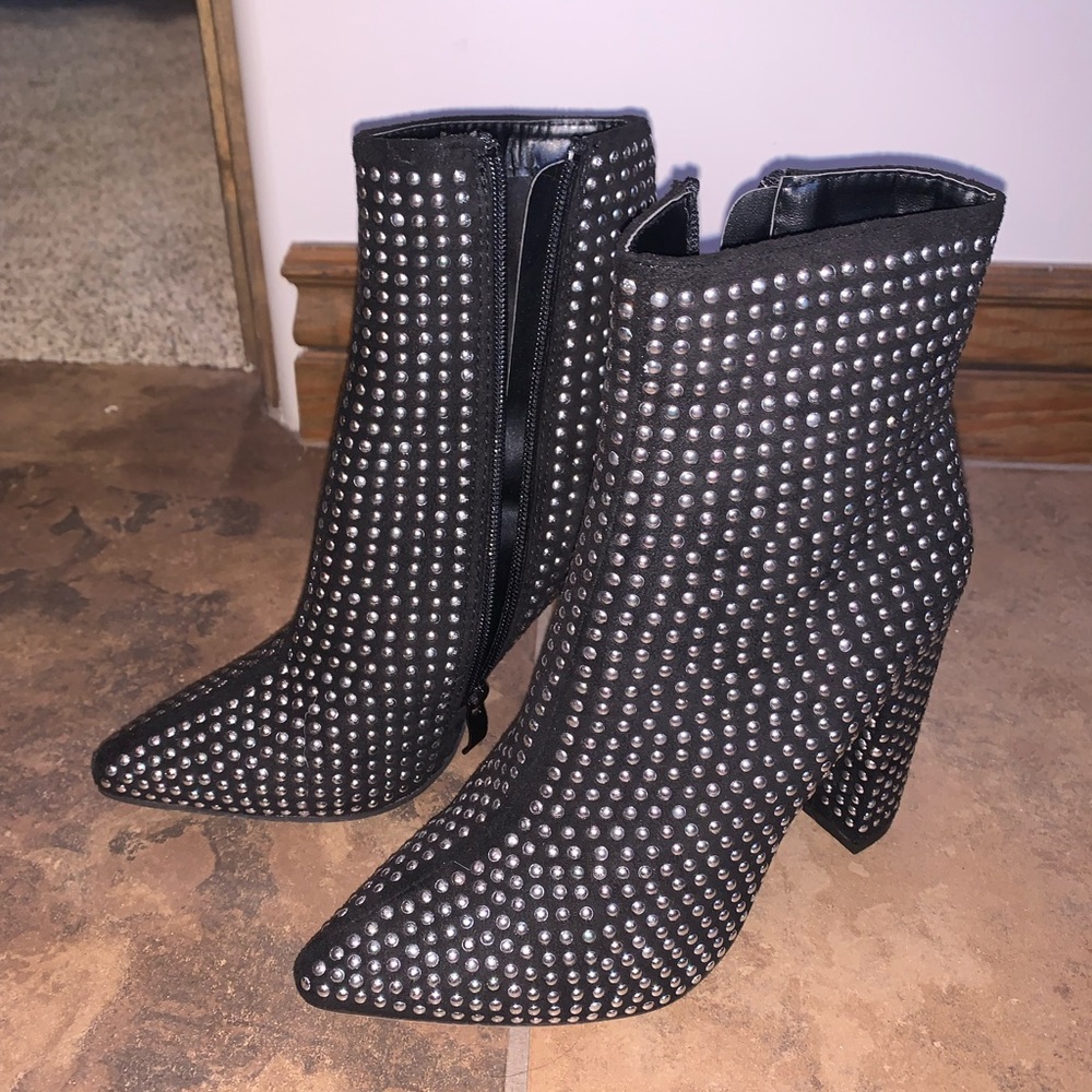 Studded boots